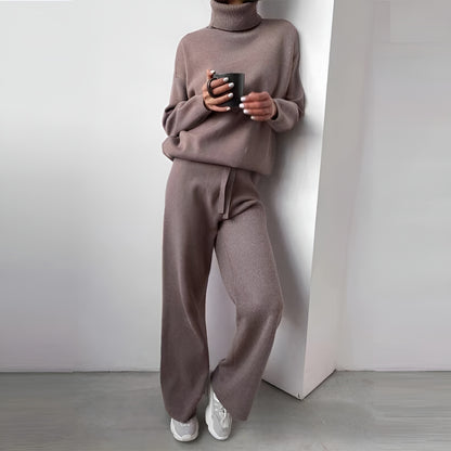 Karina | 2-delat set, turtleneck och långbyxor